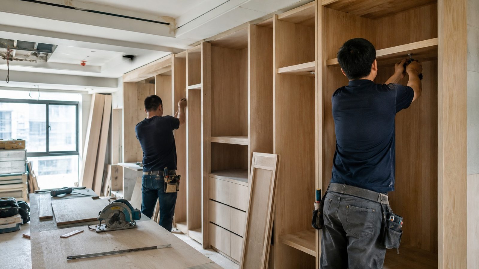 水電與木作施工，基礎工程決定成品